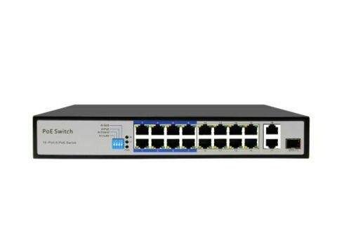 ENS POE-1602G 16+2 Port AI PoE Switch POE-1602G by ENS