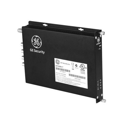 GE Security DFVSM4-T 10 Bit Single Mode Four Channel Video Transmitter DFVSM4-T by GE Security