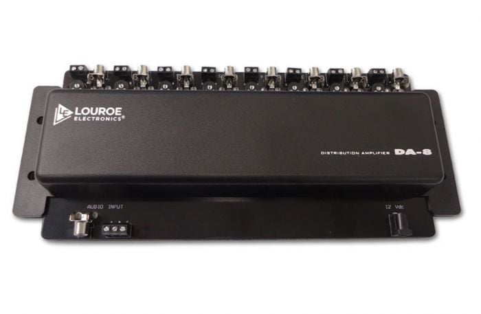 Louroe Electronics, DA-8, Distribution Amplifier, 1 Input 8 Outputs DA-8 by Louroe Electronics