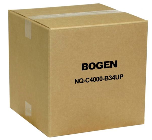 Bogen NQ-C4000-B34UP Nyquist C4000 Series System Software License Bundle Upgrade, B3-B4 (Adds Unlimited Zones / 1-Year Software Updates) NQ-C4000-B34UP by Bogen