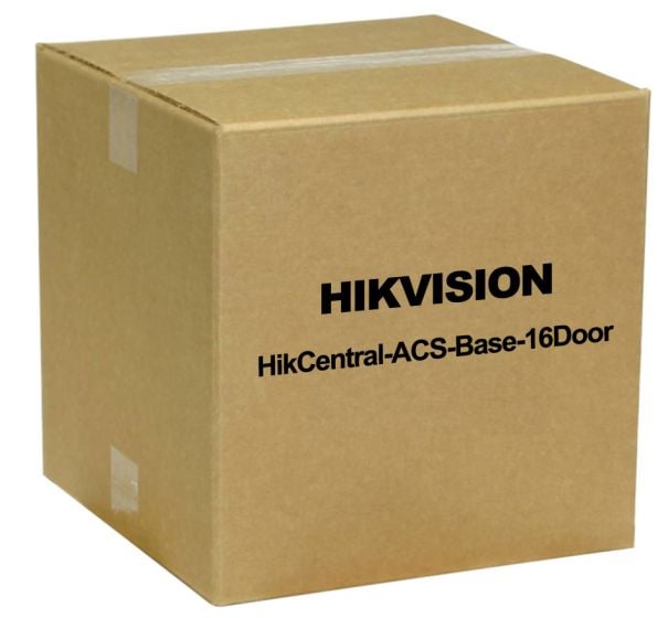 Hikvision HikCentral-ACS-Base-16Door HikCentral Management Software, Access Control System Base License with 16 Door Manageability HikCentral-ACS-Base-16Door by Hikvision
