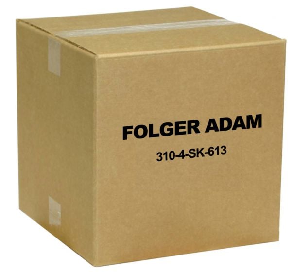 Folger Adam 310-4-SK-613 Electric Strike Faceplate in Bronze Toned Finish, SK Keeper Standard 310-4-SK-613 by Folger Adam