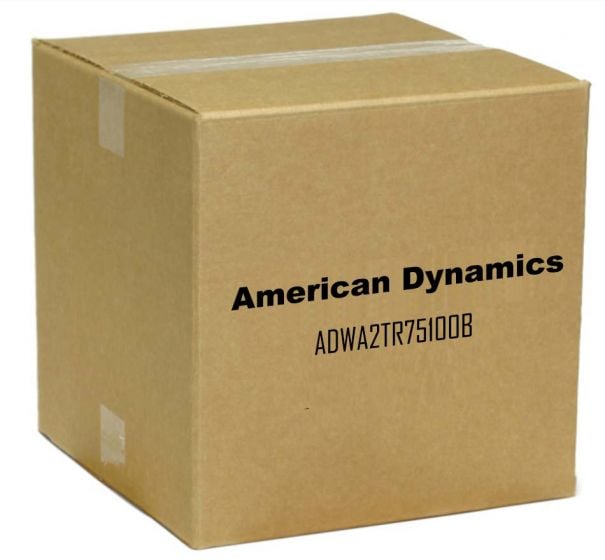 American Dynamics ADWA2TR75100B Articulating Wall Mount (Dual) for Displays up to 24", Black ADWA2TR75100B by American Dynamics