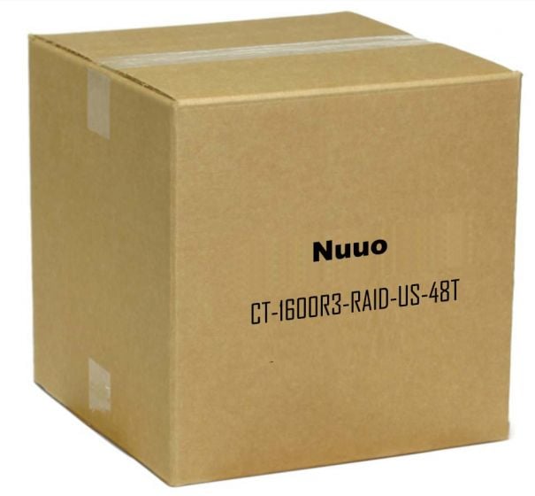Nuuo CT-1600R3-RAID-US-48T Xeon CPU Crystal Titan Linux Standalone Network Video Recorder, 48TB CT-1600R3-RAID-US-48T by Nuuo