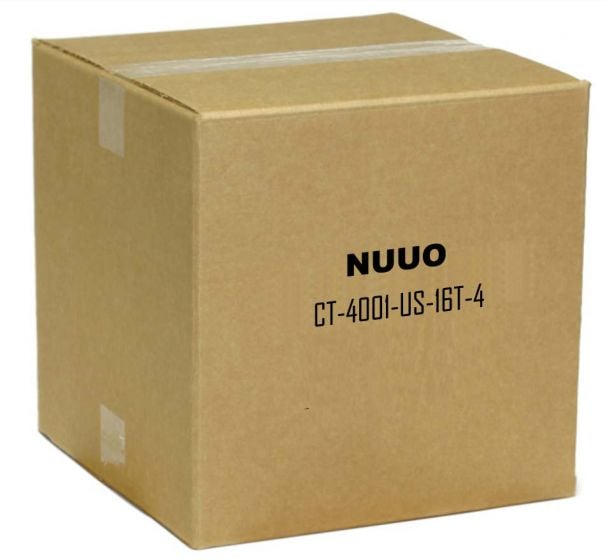 Nuuo CT-4001-US-16T-4 64 Channels Hardware Enhanced Crystal Titan Linux NVR, 16TB HDD CT-4001-US-16T-4 by Nuuo