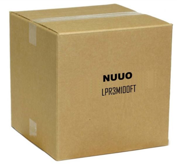 Nuuo LPR3M100FT 3 Megapixel Enhanced Outdoor License Plate Camera, 7.5-50mm Lens LPR3M100FT by Nuuo