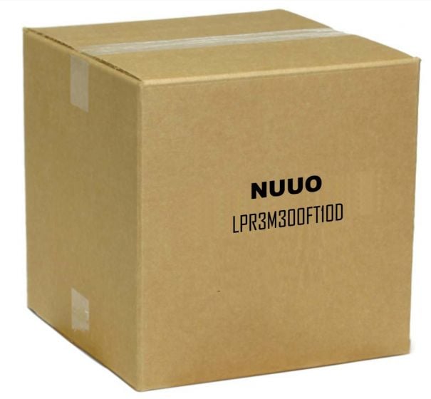 Nuuo LPR3M300FT10D 3 Megapixel Enhanced Outdoor License Plate Camera, 8-80mm Lens LPR3M300FT10D by Nuuo
