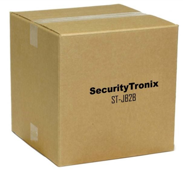 SecurityTronix ST-JB2B Junction Box for Turret Dome Camera with Conduit Intake ST-JB2B by SecurityTronix
