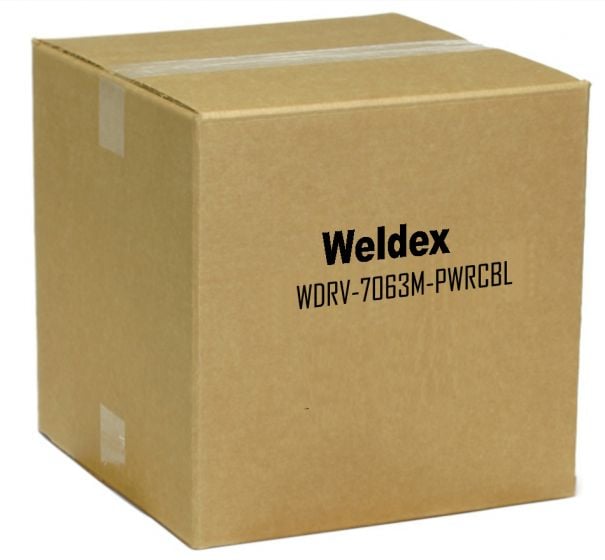 Weldex WDRV-7063M-PWRCBL Replacement Cable for WDRV-7063M Monitor WDRV-7063M-PWRCBL by Weldex