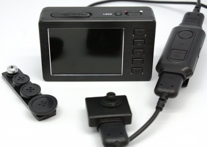 KJB DVR520 HD DVR with Button Camera Set DVR520 by KJB