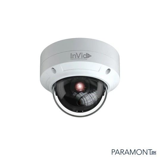 InVid PAR-C8DRIR28 8 Megapixel TVI/AHD/CVI/Analog Outdoor Dome Camera, 2.8mm Lens PAR-C8DRIR28 by InVid