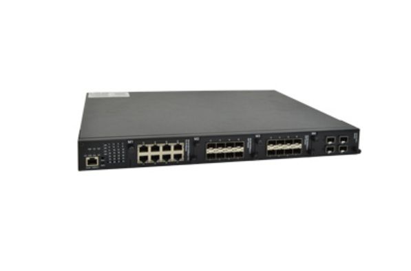 Comnet RLXE4GE24MODMS-CHASSIS 4 Slot 10 Gigabit Managed Layer 2/3 Switch, Rear Panel Power Connections RLXE4GE24MODMS-CHASSIS by Comnet