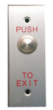 MDY Group ACPB40 Exit Push Button, Narrow Faceplate, Stainless Panel ACPB40 by MDY Group
