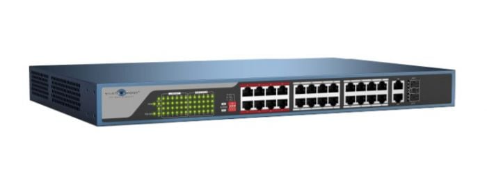 SecurityTronix ST-POE24 24 Port Extended PoE+ Unmanaged Switch 10/100Mps ST-POE24 by SecurityTronix
