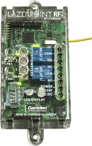 Camden Door Controls CM-RFL453F-SD Lazerpoint RF 915Mhz Wireless Switch Kit Includes CM-45/3F, CM-43CBL, CM-TX-9, CM-RX92 Two Relay Receiver CM-RFL453F-SD by Camden Door Controls