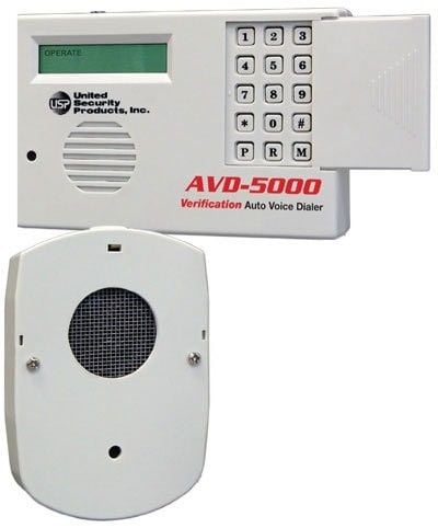 United Security Products AVD-5000 Auto Voice Dialer with Verification Speaker and 50' cable AVD-5000 by United Security Products