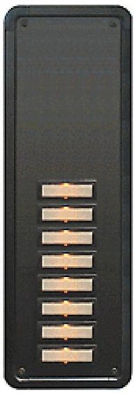 Alpha TBM8B 8 Button Only Panel Flush, Brown TBM8B by Alpha