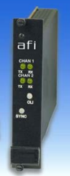 American Fibertek RR-9P88 24 Bit Digital Audio 2 Channels System 1310 / 1550nm 12dB Multi-mode 1 Fiber RR-9P88 by American Fibertek