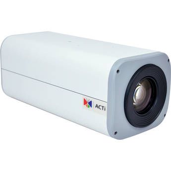 ACTi I25 2 Megapixel Day/Night Indoor/Outdoor Box Camera, 4.3-129mm Lens I25 by ACTi