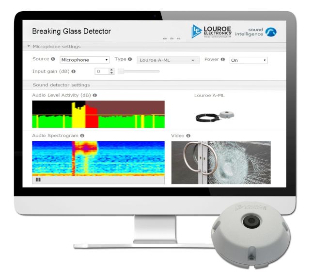 Louroe Electronics LE-815 Glass Break Detector Software LE-815 by Louroe Electronics