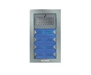 Comelit PA6S Powercom Audio Surface Mount 6 Push Button Entry Panel Kit PA6S by Comelit