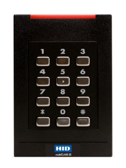 Panasonic HID-921-PTNN MultiCLASS SE RPK40 Keypad Wall Switch Proximity Card Reader, Black HID-921-PTNN by Panasonic