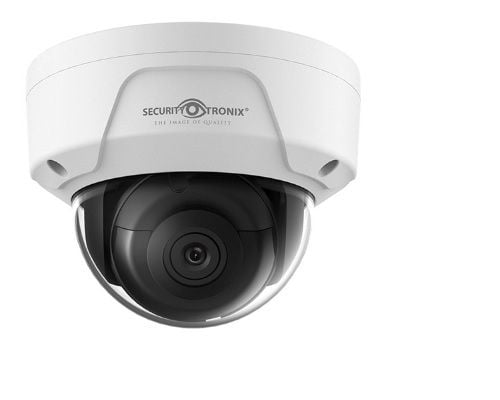SecurityTronix ST-IP8FD-2-8 8 Megapixel IR Outdoor Dome Camera with 2.8mm Lens ST-IP8FD-2-8 by SecurityTronix