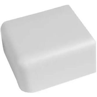 Wire Trak FMEC500W Raceway Fitting End Cap, White FMEC500W by Wire Trak