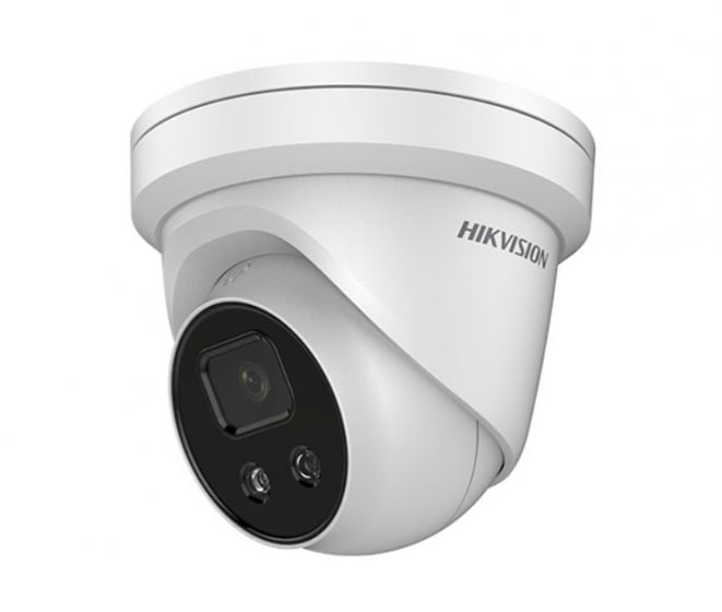 Hikvision PCI-T18F4S AcuSense 8 Megapixel IR Fixed Turret Network Camera with 4mm Lens PCI-T18F4S by Hikvision