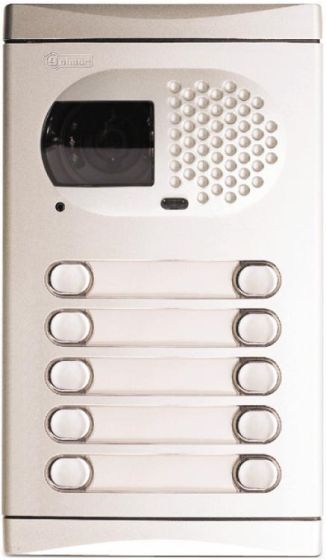 Alpha 1210-AL 10 Pushbutton Video Panel, Aluminum 1210-AL by Alpha