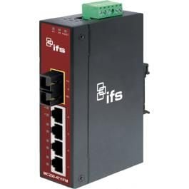 Interlogix MC250-4T/1FM 4-Port Fast Ethernet to 1 MM Fiber Port MC250-4T/1FM by Interlogix