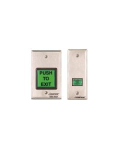 Securitron EEB2 Emergency Exit Button with 30 Second Timer, Single Gang, Green/Red/Handicap