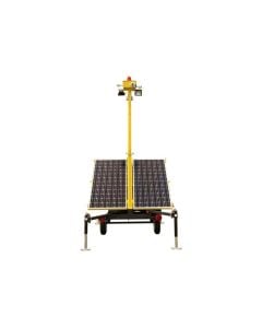 InVid INVID-4000S1C Network Solar Surveillance Tower with Two IR PTZ Camera