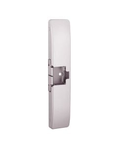 HES 9700-630 Windstorm and Fire Rated Square Bolt Solution Surface Mounted Electric Strike in Satin Stainless Steel