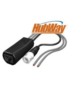 Altronix HubWayAv2 24VAC/28VAC UTP Passive Video/Data/Power Slim-Line Balun