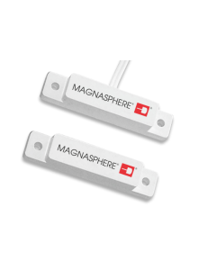 Magnasphere MSS-K24S-W Surface Mount Contact Closed Loop with 12" Jacketed Leads, White