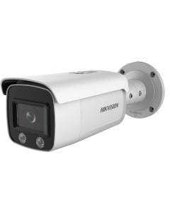 Hikvision DS-2CD2T47G1-L-4mm 4 Megapixel ColorVu Outdoor Network Bullet Camera, 4mm Lens