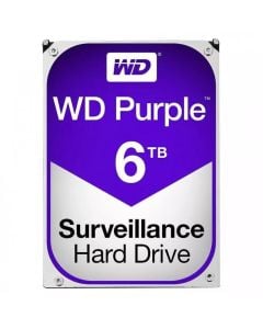 Western Digital WESD-WD60PURX HD WD 6TB Purple Surveillance Hard Drive