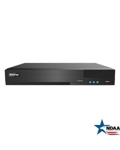Vitek VT-TR2NHA810-10T 8 Channel Hybrid HD-TVI/AHD/CVI Digital Video Recorder, 10TB