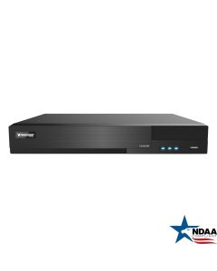 Vitek VT-TNR818PN-4T 8 Channel 8 Megapixel 4K Network Video Recorder with 8 PoE Ports, 4TB