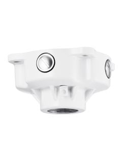 Hanwha Vision SBP-302CMBW Back Box for Pendant Mount, White