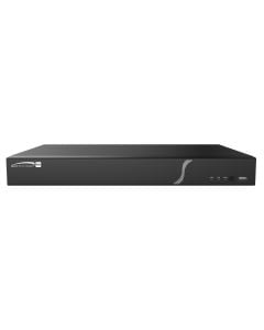 Speco N16NRN16TB 16 Channel 4K H.265 NVR with Smart Analytics and Built-in PoE Ports with 16TB HDD