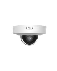 InVid VIS-P4LIR28NH 4 Megapixel IP Plug & Play Indoor Low Profile IR Dome Camera with 2.8mm Lens