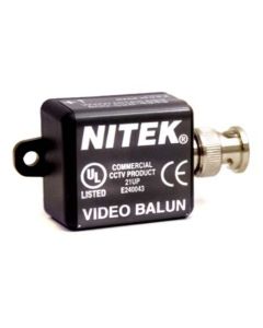 Nitek VB39M Video Twisted Pair Passive Balun Male BNV Connector with Surge Protector