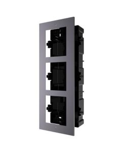 Hikvision DS-KD-ACF3-Plastic 3-Module Flush Mount Accessory (Plastic) for DS-KD8003-IMEx