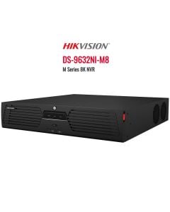Hikvision DS-9632NI-M8-32TB 32-Channel M Series 8K Network Video Recorder with 32TB HDD