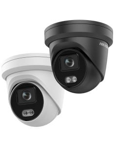 Hikvision DS-2CD2347G2-LU-4mm 4 Megapixel ColorVu Fixed Turret Network Camera with 4mm Lens