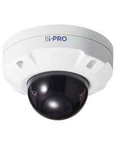 Panasonic WV-S25500-V3LG 5MP Vandal Resistant Outdoor Dome Network Camera, Smoke Dome with AI Engine with 2.9-9mm Lens