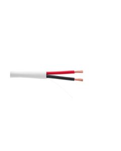 MDY Group 906841 Audio Speaker Wire, 16/2, CCA Conductor (65 Strands, 0.16mm), In Wall, White 500 Feet