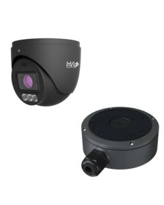 InVid PAR-P4TIRA2812BNH-AIWLTJB 4 Megapixel Turret, 2.8-12mm Lens Black with Junction Box